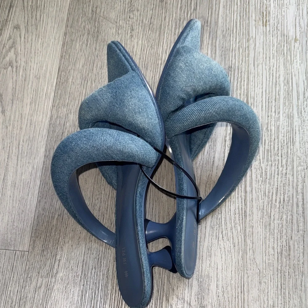 JW PEI Sara Mule Denim - Blue - Picture 14 of 14